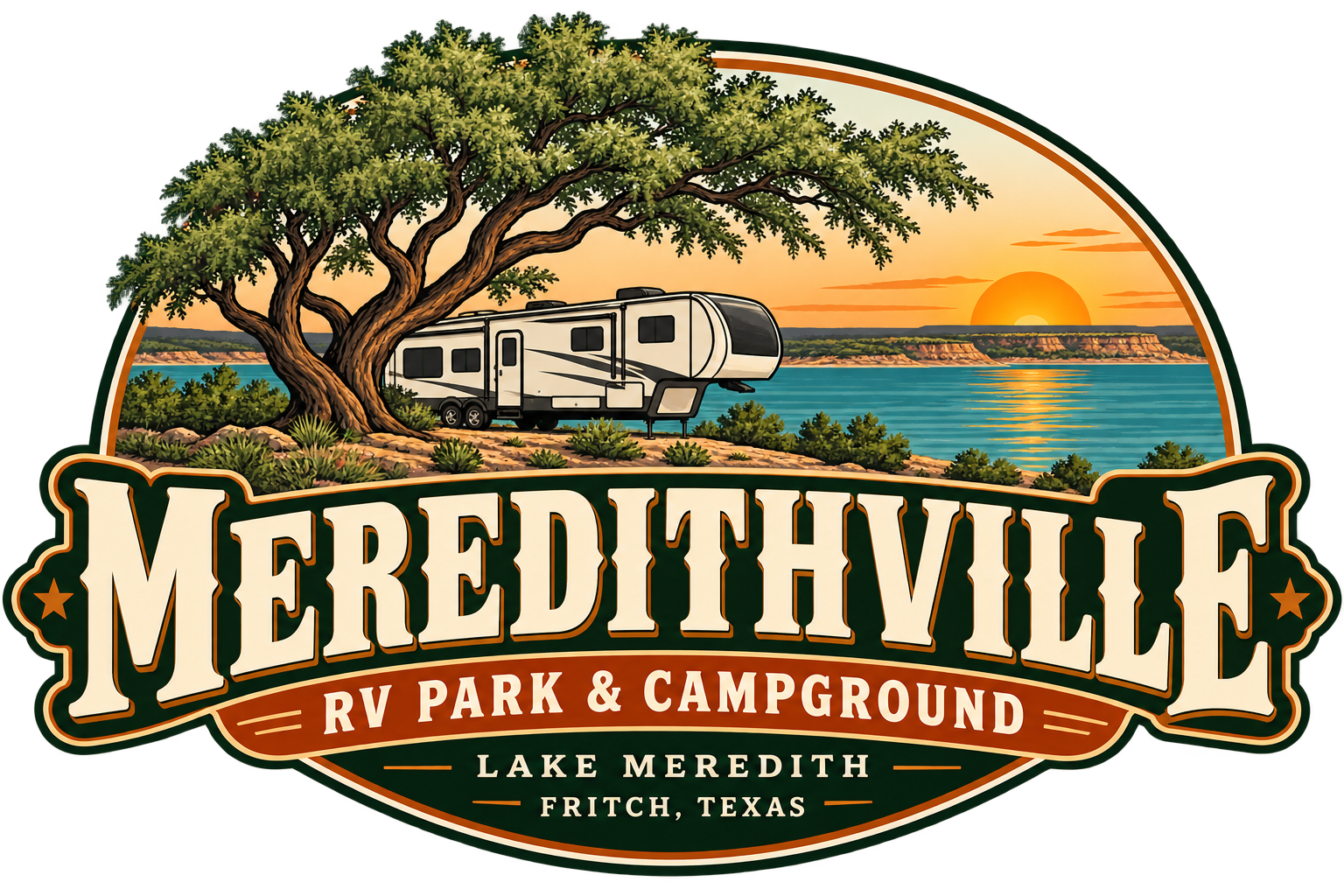 Meredithville RV Park & Campground — Lake Meredith, Fritch, Texas